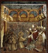 GIOTTO di Bondone Confirmation of the Rule oil painting on canvas
